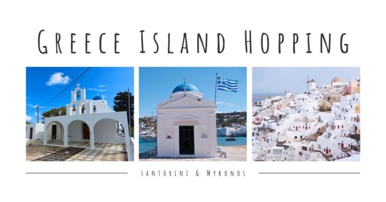 Greece Island Hopping Santorini Mykonos