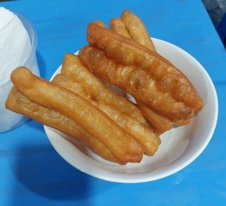 Quay the fried dough stick in Vietnamese. Best for pairing with Pho.
