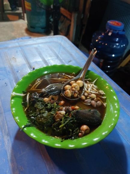 Mỳ gà tần (Vietnam Chicken Soup With Noodle) , Honai street food at night