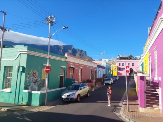 Colorful houses at Bo-Kaap