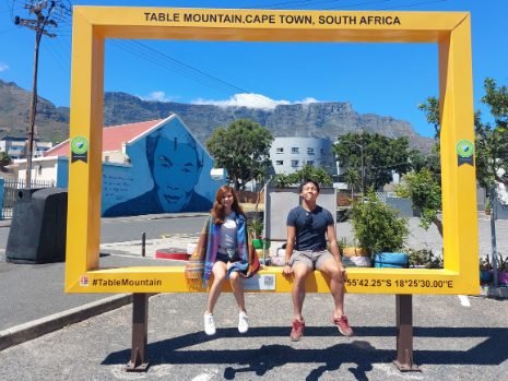 Photo frame at Capetown City Center