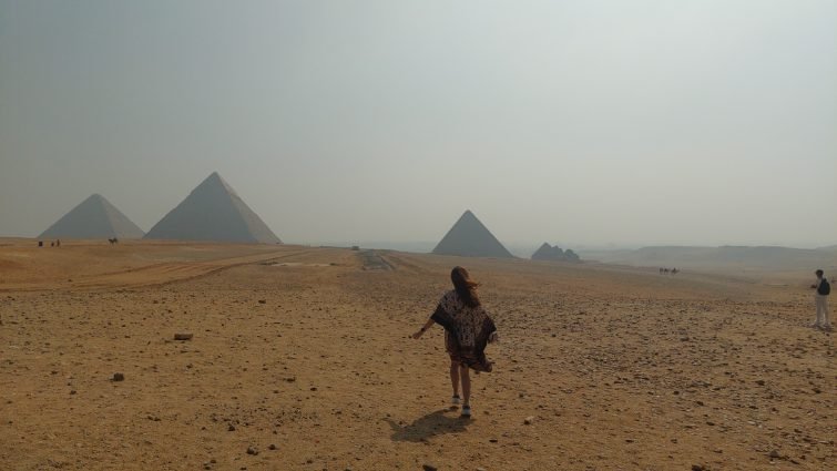 Giza Pyramids - View from the top
