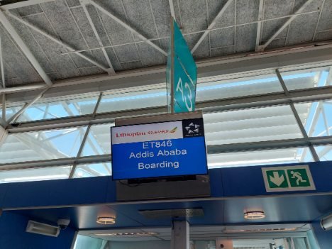ADD is one of the usual airports for connection flights