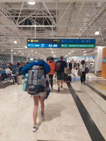 Inside ADD departure terminal