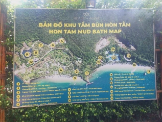 Hon Tam Island Resort Map