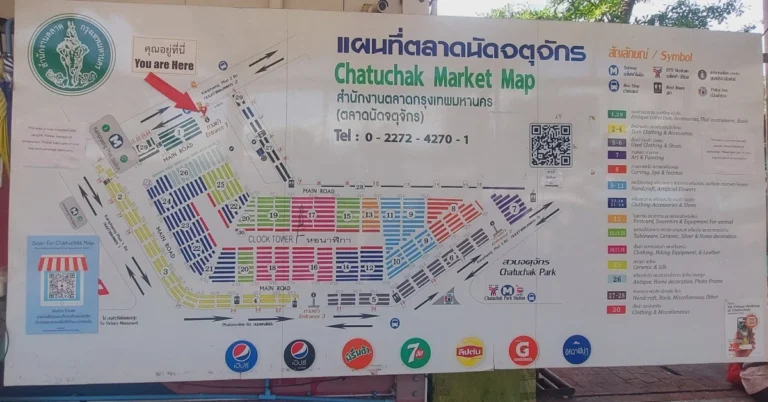 Chatuchak Weekend Market Map Feature Page