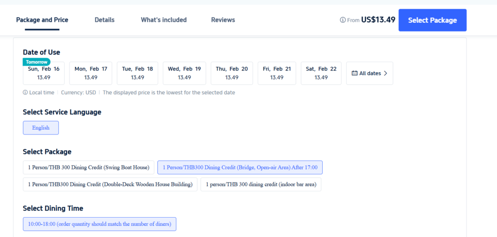 Bubble In The Forest Cafe Bangkok Booking via trip.com with screenshot
