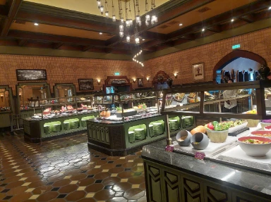 The Dining Hall Of HK Disneyland Explorer's Club