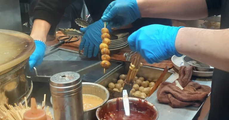 Hong Kong Street Food Feature Page with a fishball Hong Kong Street Food Shop