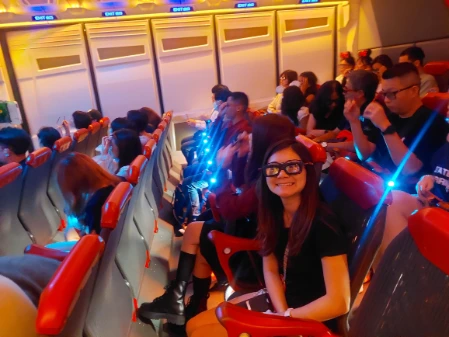 Ironman ride with 3s glasses