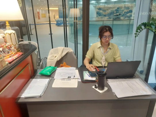 Booking directly at reception in advance is recommended