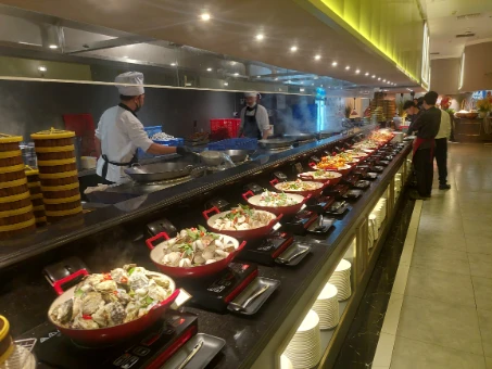 Cooked seafood session