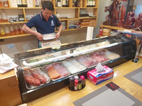 Fresh sashimi at Mutsumian Yuugatei