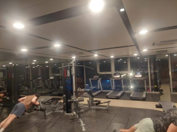 Gym at the apartment