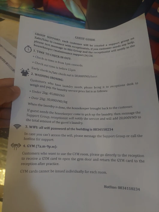 Indo Service Apartment Guest Guide