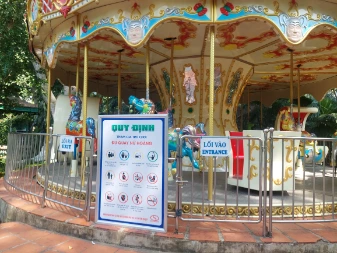 MerryGoRound RIde Saigon Zoo