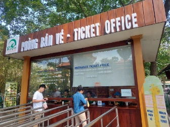 Saigon Zoo ticket office
