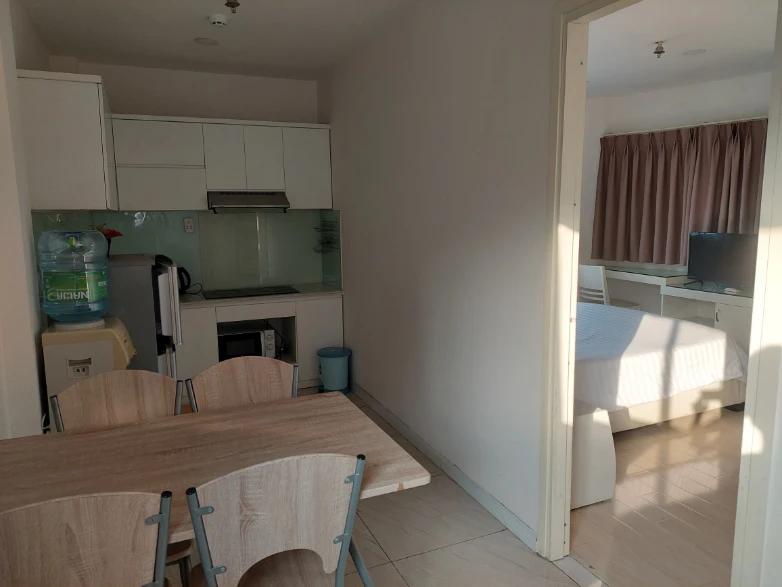 Spacious living room for double room booking