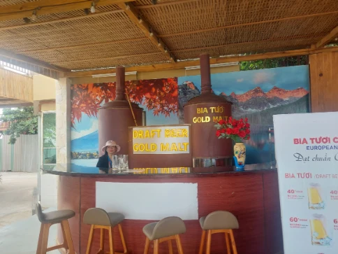 The local bar at the Vung Tau Ferry Terminal