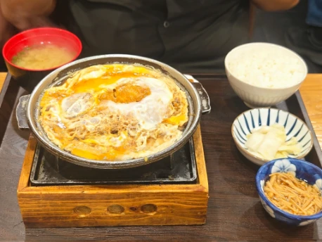 The signature tonkatsu set at Fujiro at VND 135k