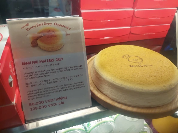 Uncle Tetsu original cheese cake