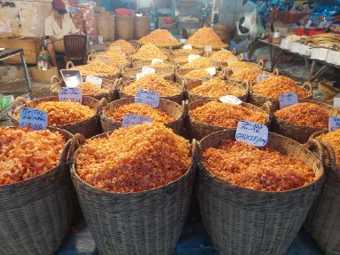 Dried seafood at China Town HCMC