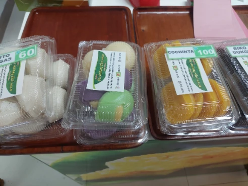 Local snacks at Tagbilaran port