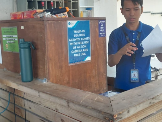 Seatrek registration counter