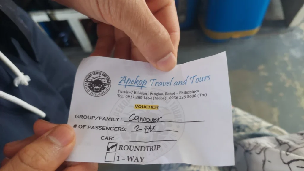 The Bohol Oslob Ferry Ticket