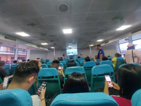 Tourist class Ocean jet