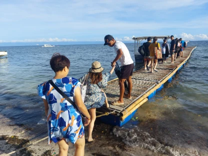 Onboarding for Bohol Island Hopping Tour