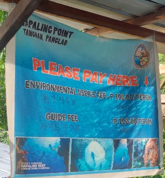 Environmental and Guide Fee For Walk In Customer