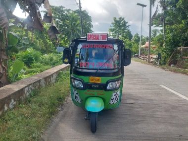 Local tricycle to Napaling