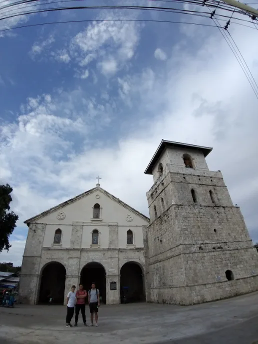 Outside The Baclayon Church