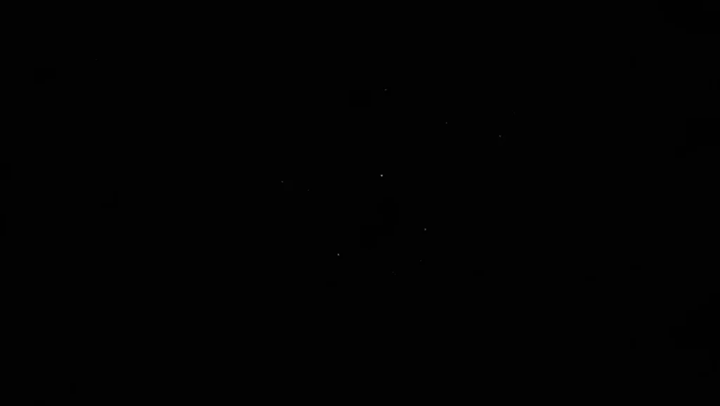 Almost impossible to capture the fireflies with phone