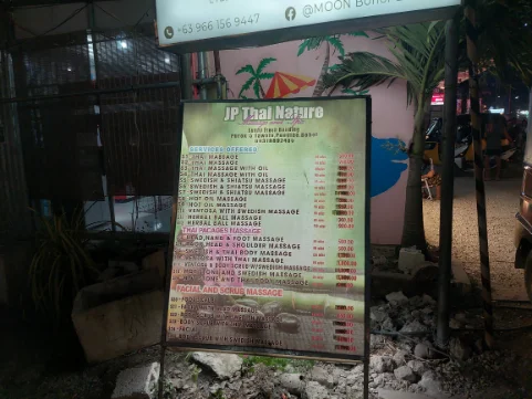 Bohol spa price list