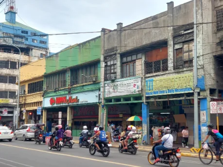 Cebu city with historical buildings everywhere