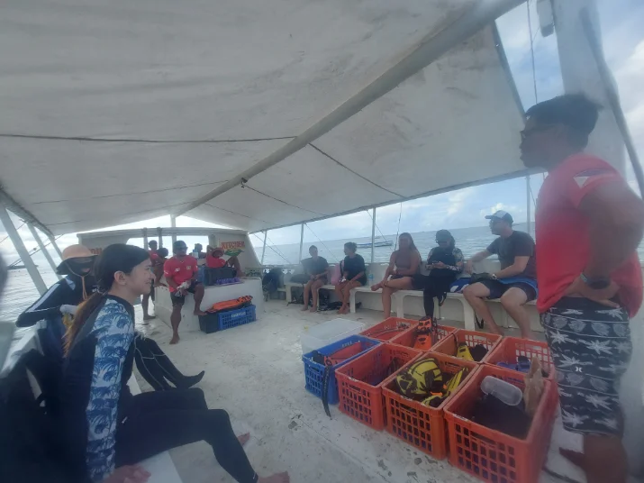 Scuba diving experience