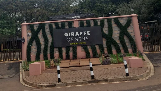 Entrance of Giraffe Center