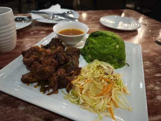 Local dishes at Kay Restaurant