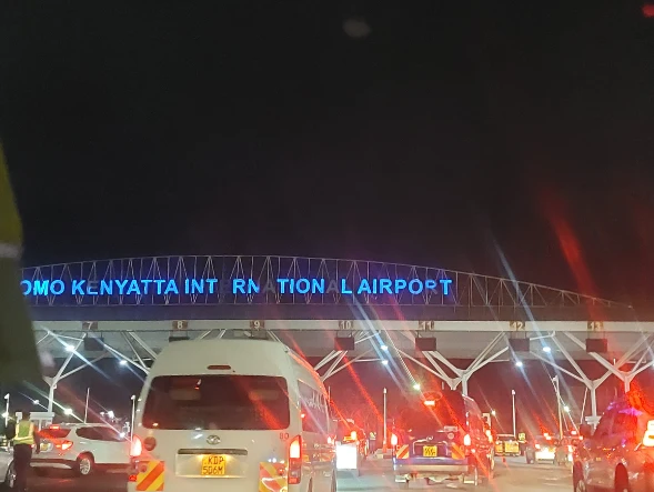 Temporary drop off at the NBO security gate