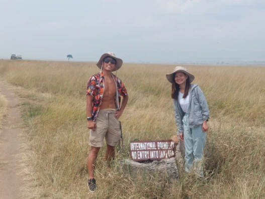 Border between Kenya and Tanzania