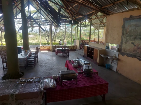Buffet area