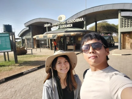 Frontgate of Amboseli National Park