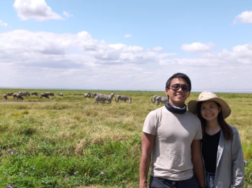 Rest point at Amboseli