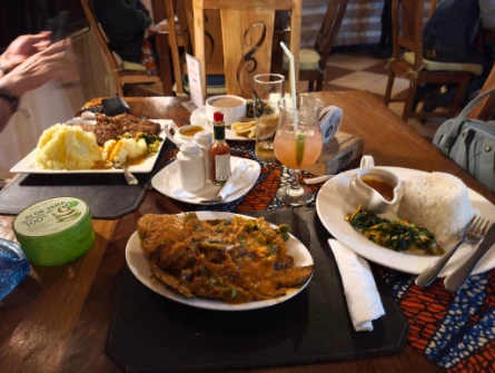 A good full meal is less than 30 USD