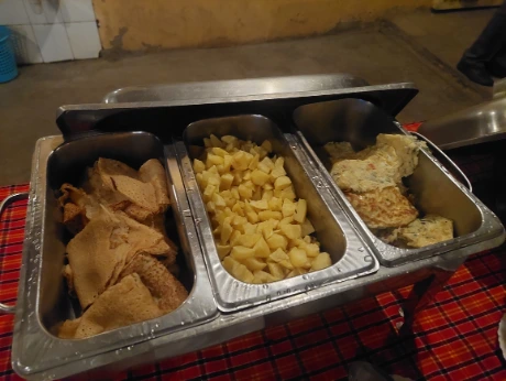 Carbs including African plantains