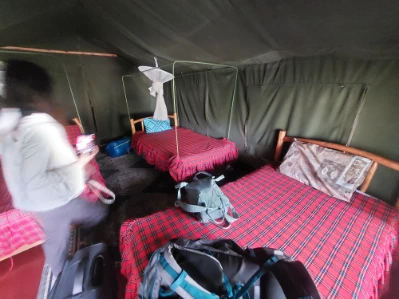 Large camspite room at Manyatta Camp