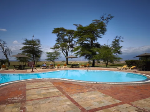 OI Tuakai Lodge AMboseli Swimming Pool