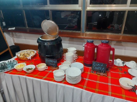 Tea & Coffee session Drinks & dessert bar Buraha Zenoni Hotel